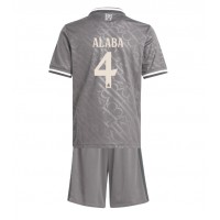 Dres Real Madrid David Alaba #4 Tretina pre deti 2024-25 Krátky Rukáv (+ trenírky)